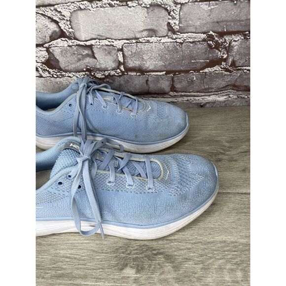 Hoka One One Hupana Flow Blue Fabric Running Shoes Sneakers Women Sz 8M US/40EU - Picture 4 of 16
